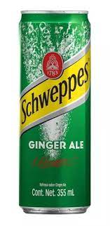 [RSCHL355] Schweppes Ginger Ale Lata 355 ml 1x12 pz