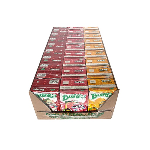 [BOIS250] Boing 250ml 1x27pz Tetra pack Surtido 